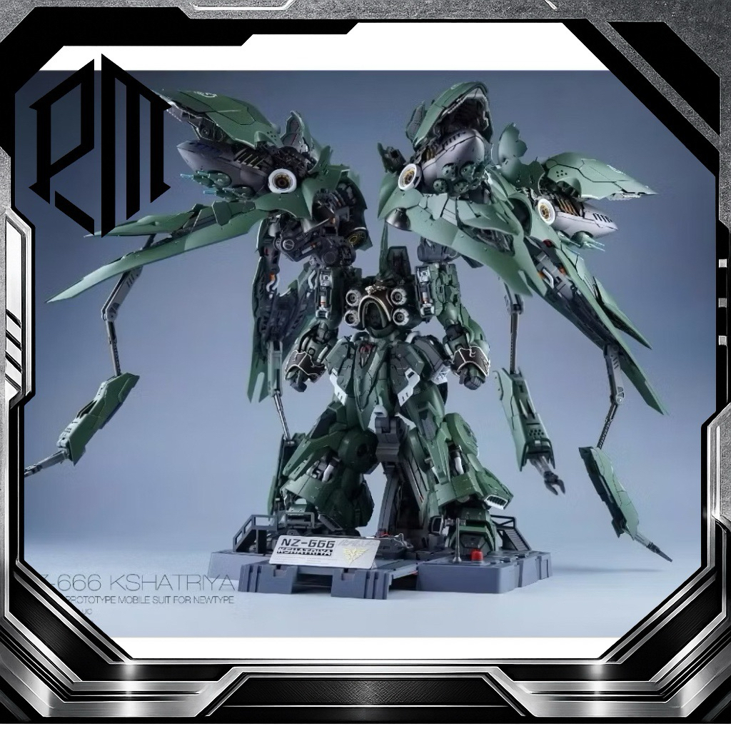 [ Có Sẵn - Hoả tốc ] Mô Hình Lắp Ráp NZ-666 Kshatriya Axis Model - Solomon (Tặng Kèm Base, Decal Nướ
