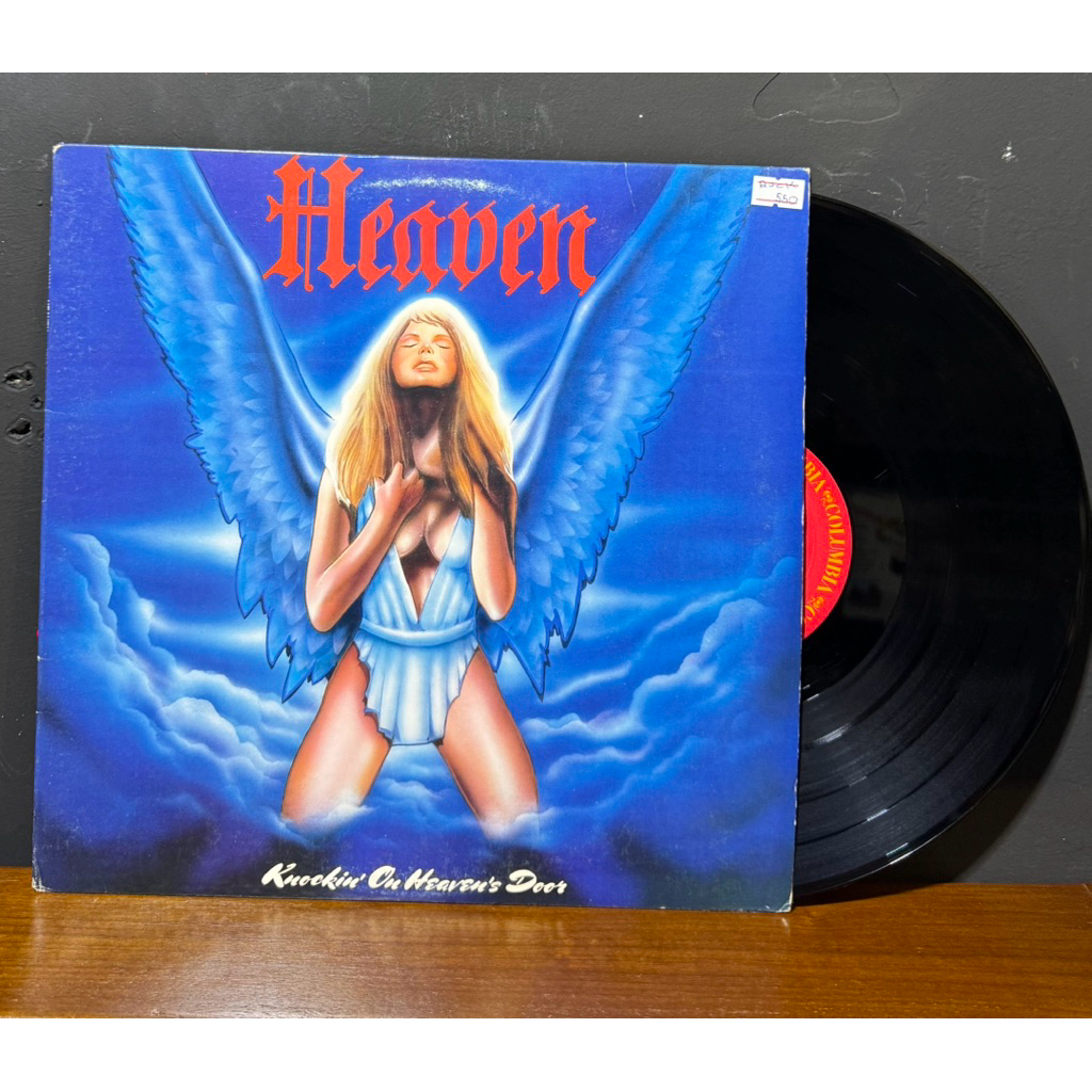 Đĩa than vinyl: của ban nhạc Heavy metal Heaven Album : "Knockin' On Heaven's Door"
