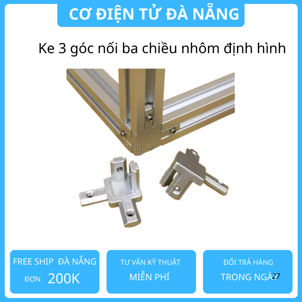 Ke 3 Góc Nhôm Định Hình 2020