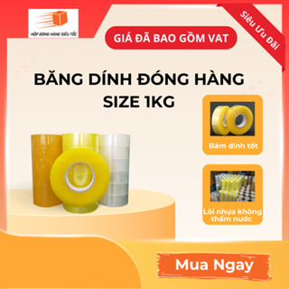 Băng Dính 1kg Đóng Hàng Siêu Dính