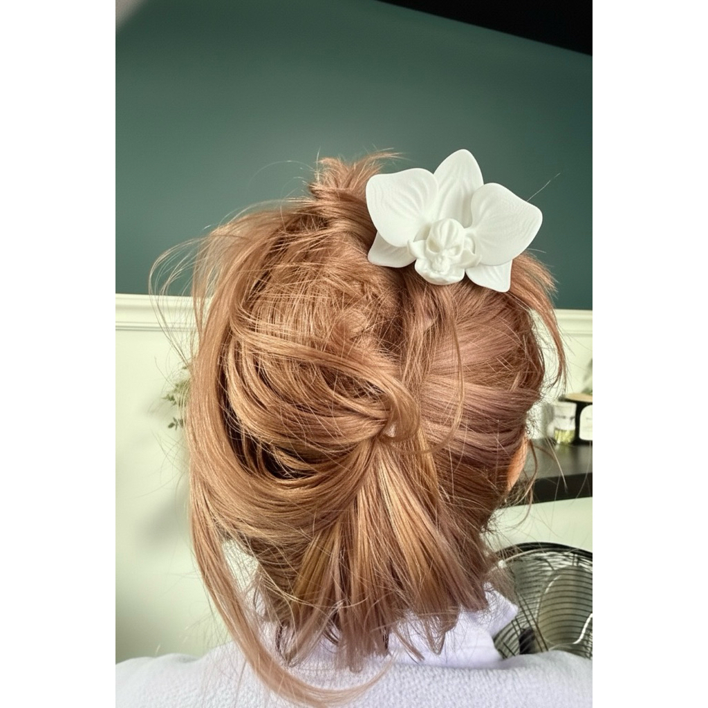 Trâm Cài Tóc Skull Orchid – Hoa Lan Cá Tính - Skull Orchid Hair Stick