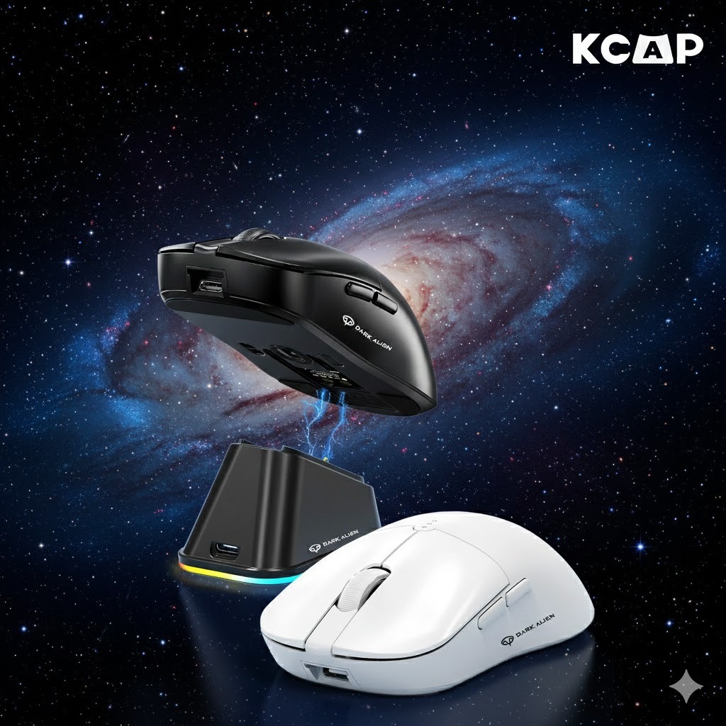 Chuột gaming không dây Dark Alien X11 Pro 3 chế độ | KCRAFT - World of Keycaps