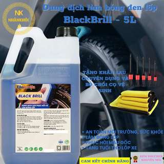 Dung dịch dưỡng và làm đen bóng lốp xe chính hãng Ekokemika Black Brill 5 lít