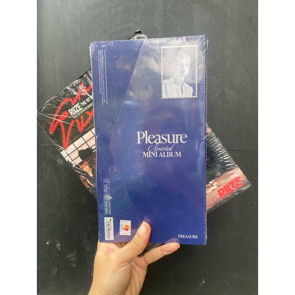 treasure special mini album pleasure nguyên seal.