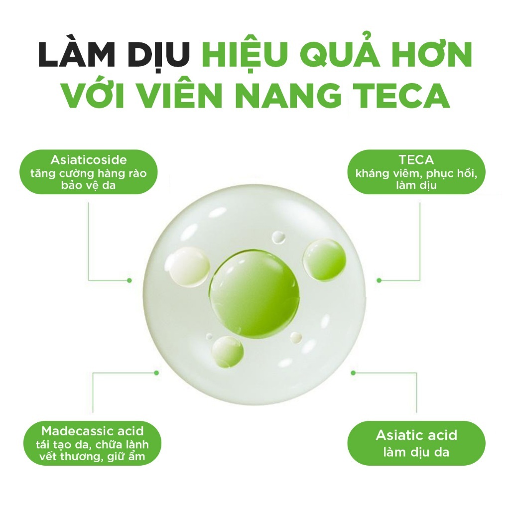 Tinh chất viên nang diếp cá làm dịu da Abib Heartleaf TECA capsule serum Calming drop 50ml