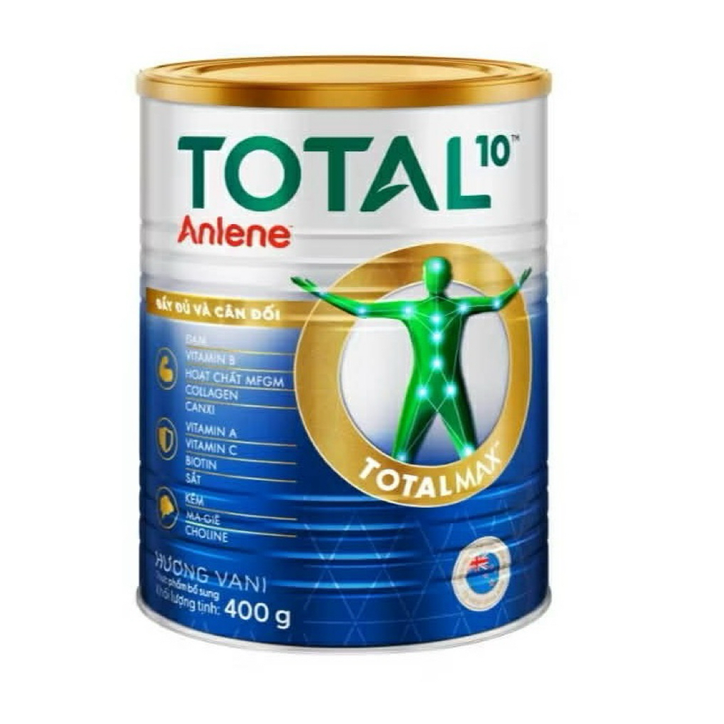 Sữa bột Anlene Total 10 - 400g( HSD 4/2027)