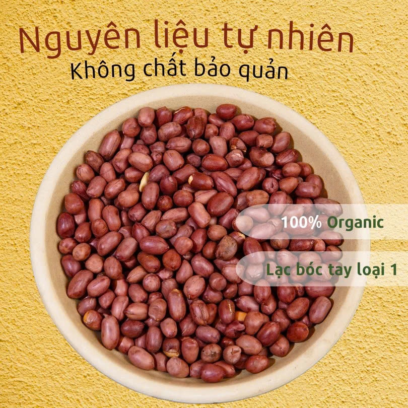 [ SẢN PHẨM MỚI ] Lạc Rang Húng Lìu ĐỎ 500Gr LOẠI 1 HẠT TO ( LẠC VIỆT NAM ), Lạc Húng Lìu PHÙ NGUYÊN 