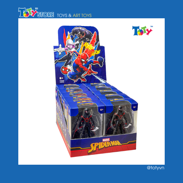 [CHÍNH HÃNG] Mô hình Marvel - Spider Man Universe (4 Inch) - Spider man 2099 - ZD Toys - ZC26