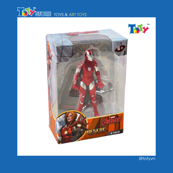 [CHÍNH HÃNG] Mô hình Marvel - Avengers - Rescue (4 Inch) - ZD Toys - ZC31