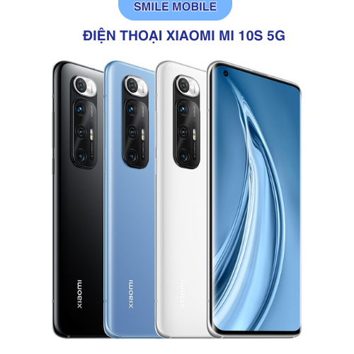 Điện Thoại Xiaomi Mi 10S 5G 8GB/128GB Snapdragon 870 AMOLED 6.67 90Hz Pin 4780mAh NFC 2 SIM Máy Cũ Đ