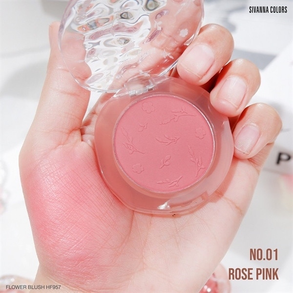 Phấn má hồng Sivanna Color Flower Blush 3g