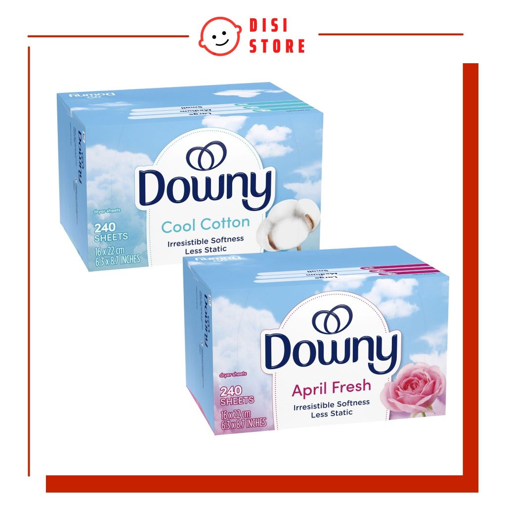 (LẺ) Giấy Thơm Quần Áo Downy Mỹ April Fresh - Cool Cotton - DISI