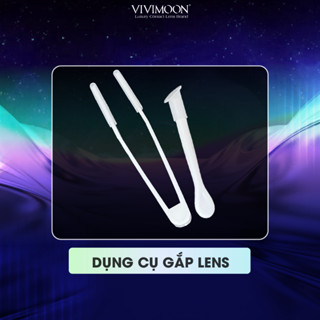 Dụng cụ gắp VIVIMOON LENS đeo kính áp tròng giao màu ngẫu nhiên