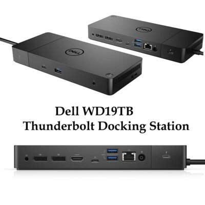 [ Rẻ vô địch  ] Dock Dell Thunderbolt WD19TB - Dock Dell WD19TB dùng cho Laptop Dell, HP, Thinkpad