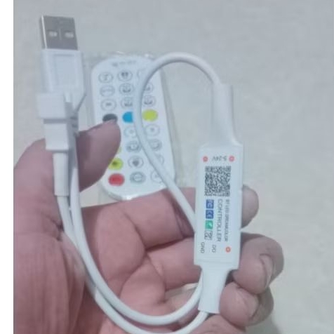 Bộ App ARGB  Điều Khiển LED SP611E Bluetooth Music App IR38 Phím Cho WS28111WS2812 Dải Đèn LED Địa C
