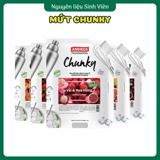 Mứt pha chế Chunky Andros