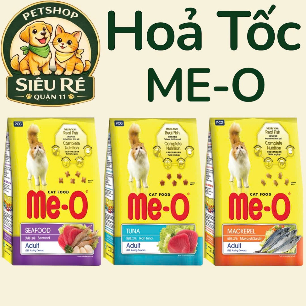 [GÓI 1KG] HẠT ME-O CHIẾT 1KG - THÁI LAN -