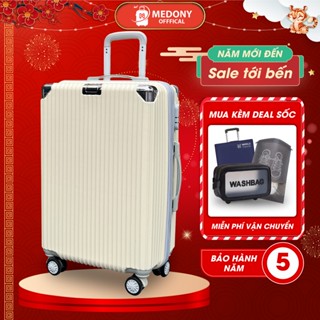 Vali Du Lịch MEDONY TK07 – Size 20/24/28, Vali Kéo Cao Cấp, Bảo Hành 5 Năm, 1 Đổi 1 Trong 30 Ngày