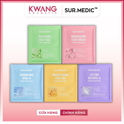 Lẻ 01 Mặt Nạ Dưỡng Da Sur.Medic+ Derma Infusion Mask cấp ẩm, phục hồi, chăm sóc da 30g Hàn Quốc