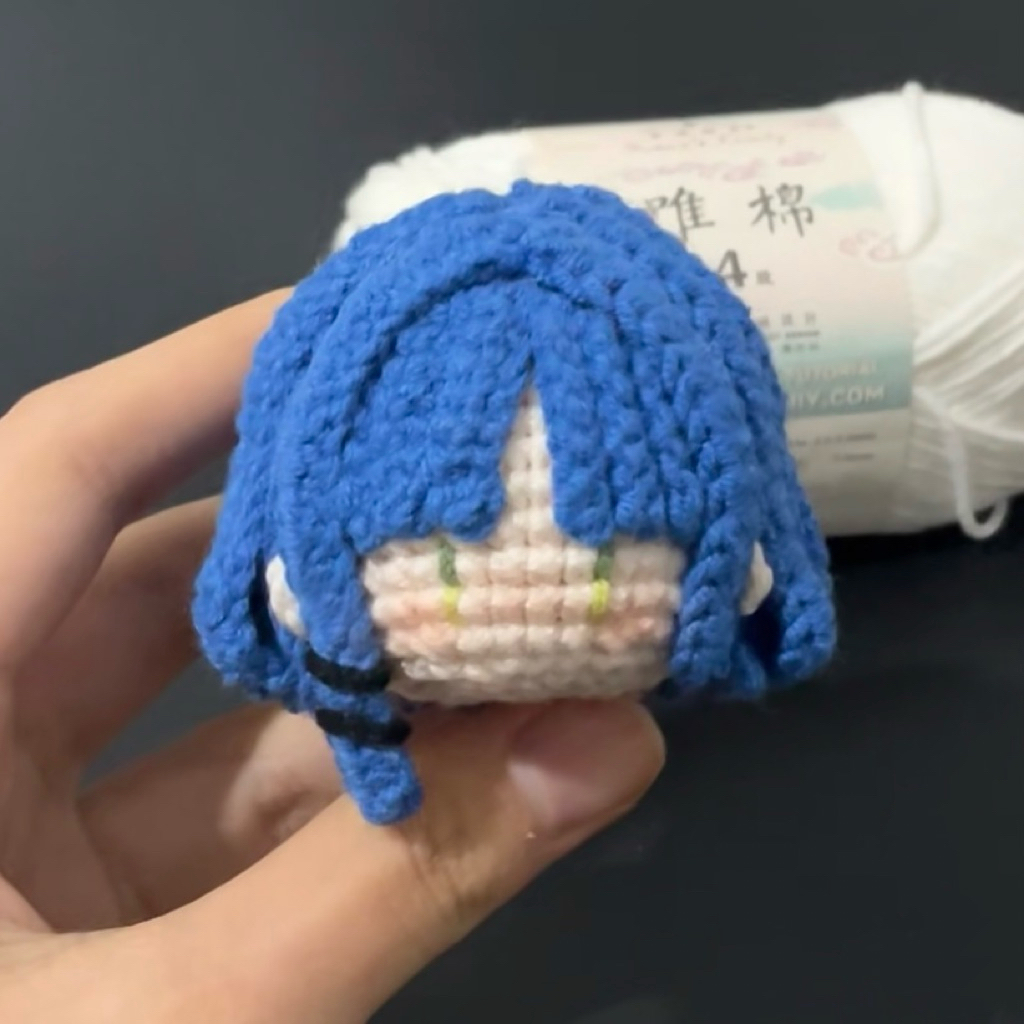 móc khoá len ryo yamada bocchi the rock | sản phẩm thủ công |