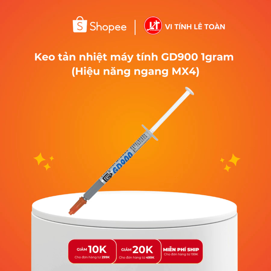Keo tản nhiệt máy tính GD900 1gram (Hiệu năng như MX4)