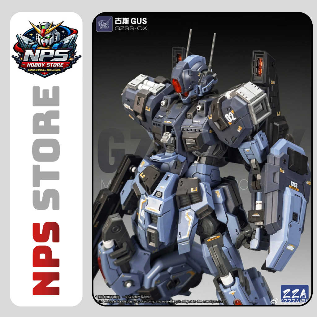 Mô hình lắp ráp 1/100 GZSS Gus ZZA - Tặng kèm decal nước