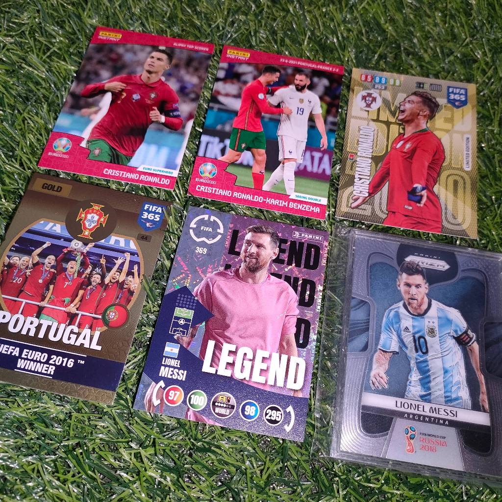 Panini Adrenalyn XL & Topps Match Attax | Thẻ cầu thủ bóng đá | Messi Ronaldo Morata Vidal Mandzukic