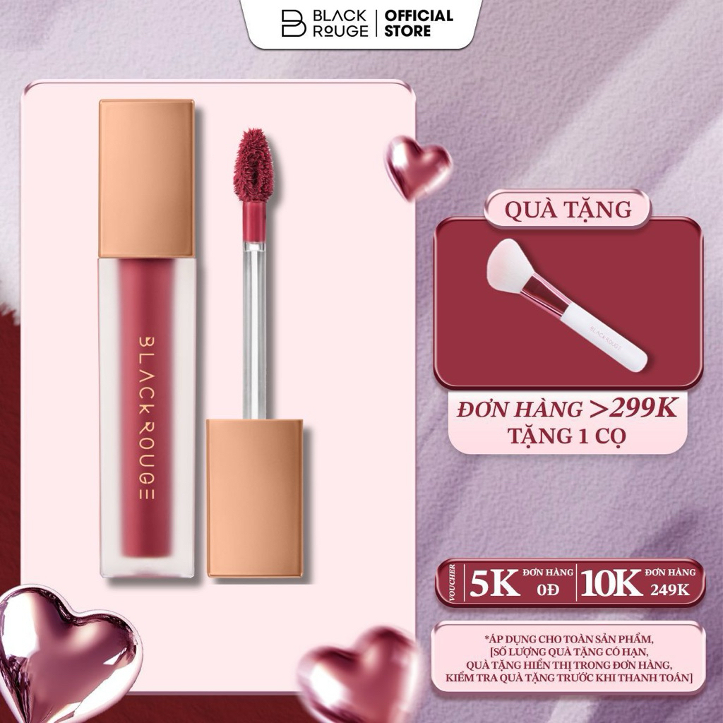 Son Kem Black Rouge Air Fit Velvet Tint Ver 5 - 4,5g