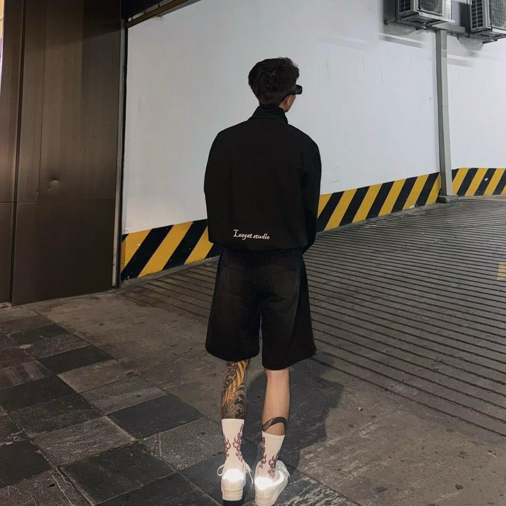 Áo Khoác Gió Unisex Form Boxy HALFZIP JACKET Zaagat Studio Chất Liệu Chống Nước, Chống Gió, Giữ Ấm Thu Đông Localbrand | BigBuy360 - bigbuy360.vn