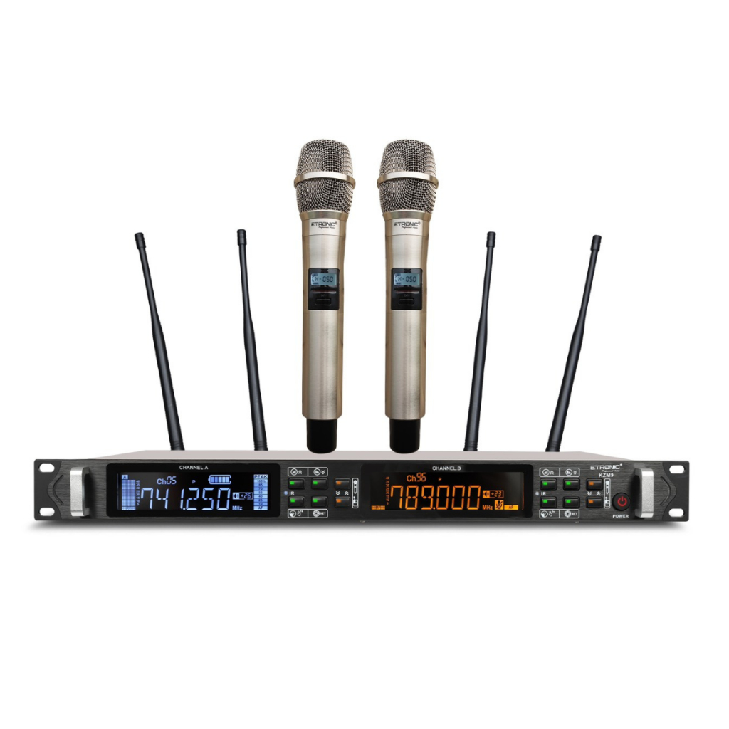 micro Etronic KZM9 sự kiện - gia đình cao cấp, sóng khoẻ, sóng xa, scan dò sóng sạch, gia tốc tự ngắ