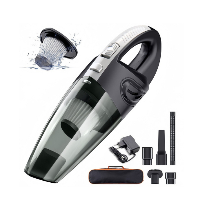 Máy Hút Bụi Cầm Tay Không Dây Sạc Pin Công Suất 120W Lực Hút Lớn 12000PA [ HÀNG CAO CẤP ]