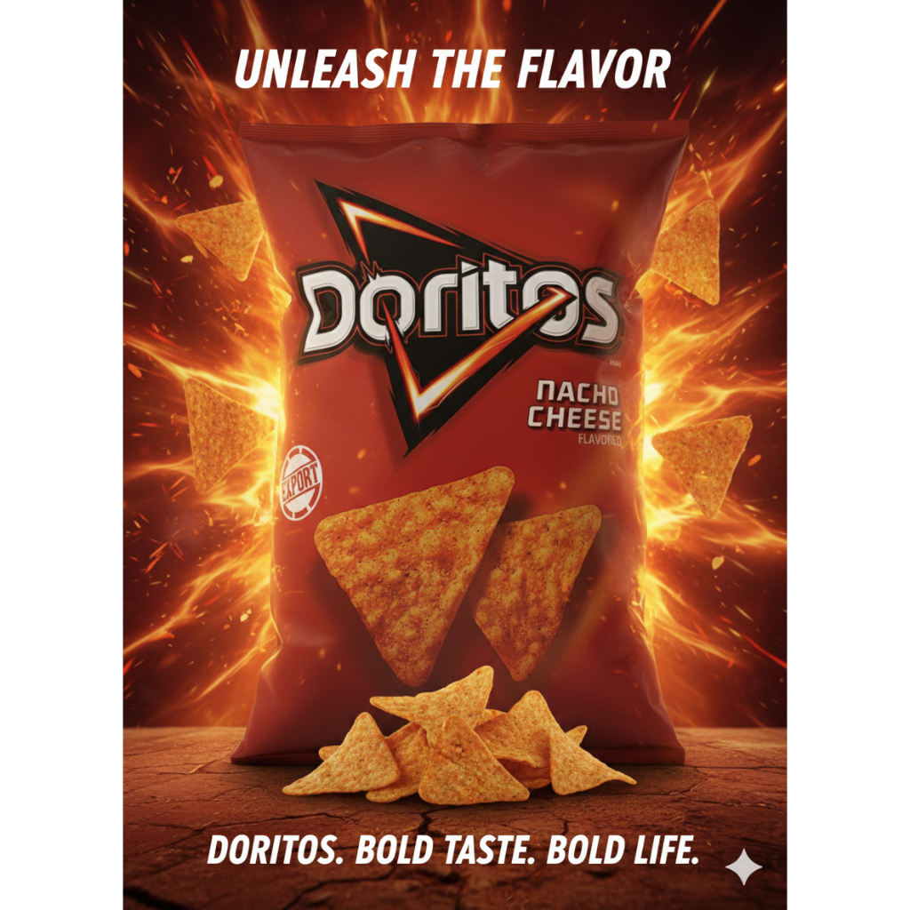 🧀🌽 Bánh Snack Doritos Nacho Cheese 7oz – Bùng nổ vị phô mai đậm đà, giòn tan khó cưỡng 🎉🔥 / Takis