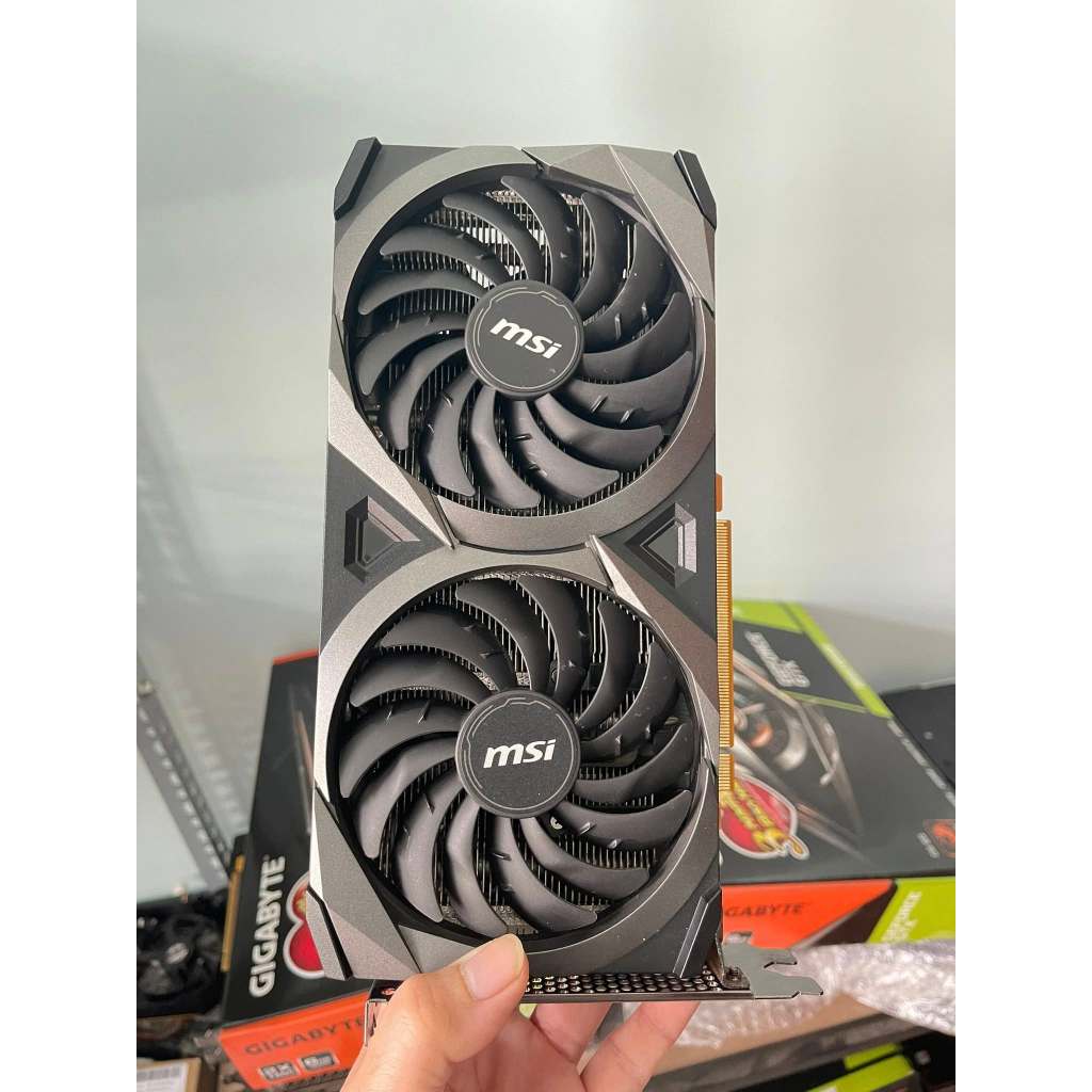VGA RTX 3060TI MSI 2 FAN ( NGUỒN 650W )