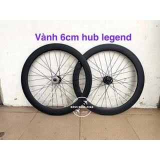 (có sẵn) Vành xe đạp fixed gear vành 7cm , vành 6cm , vành 4cm , vành70mm , vành 40mm hub Legend