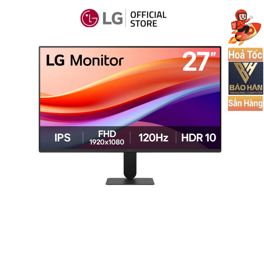 Màn Hình LG 27U411A-B.ATVQ ( IPS/ Full HD/ 120Hz/ 27 inch/ sRGB 99% / HDR 10/ 1ms MBR) - Hàng Chính 