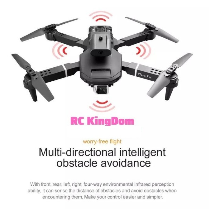 Flycam giá rẻ E100 mini  truyền hình về điện thoại, từ giữ độ cao, có cảm biến trách vật cản. Cực kỳ