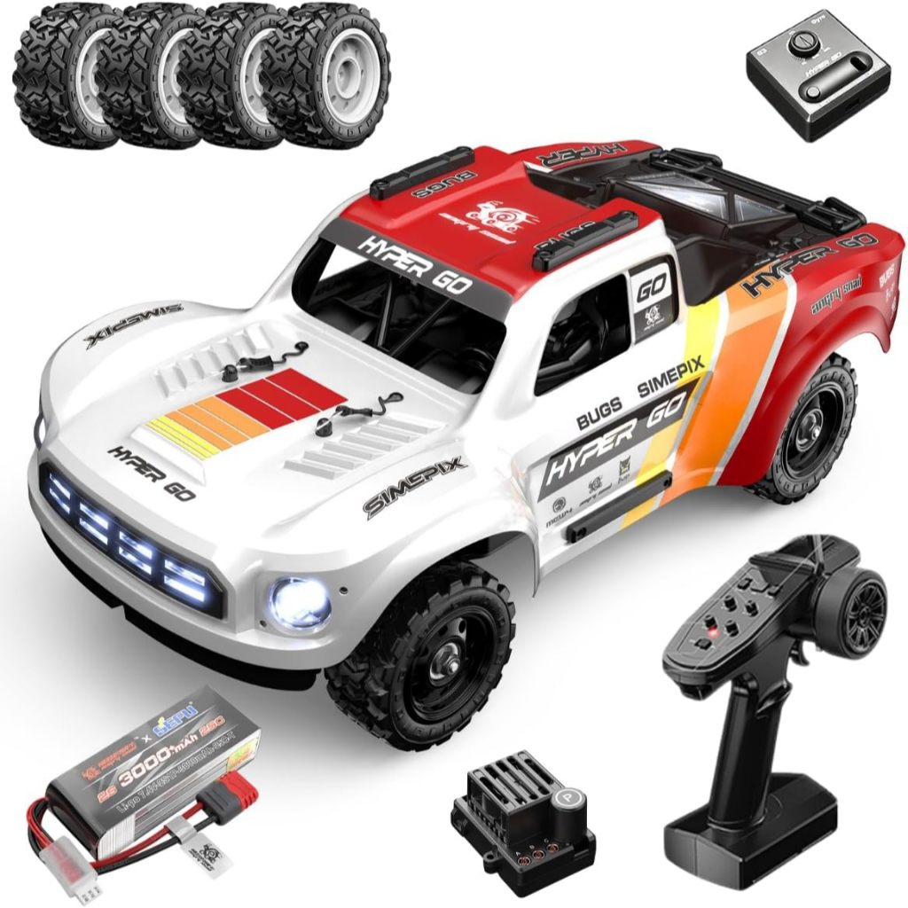 MJX Hyper GO 14211  bản nâng cấp sườn nhôm 1/14, 2 bộ bánh