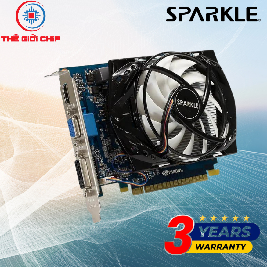 Card màn hình (VGA) SPARKLE GT740 : 1GB DDR5 l like new bảo hành 36 tháng bởi nhà cung cấp