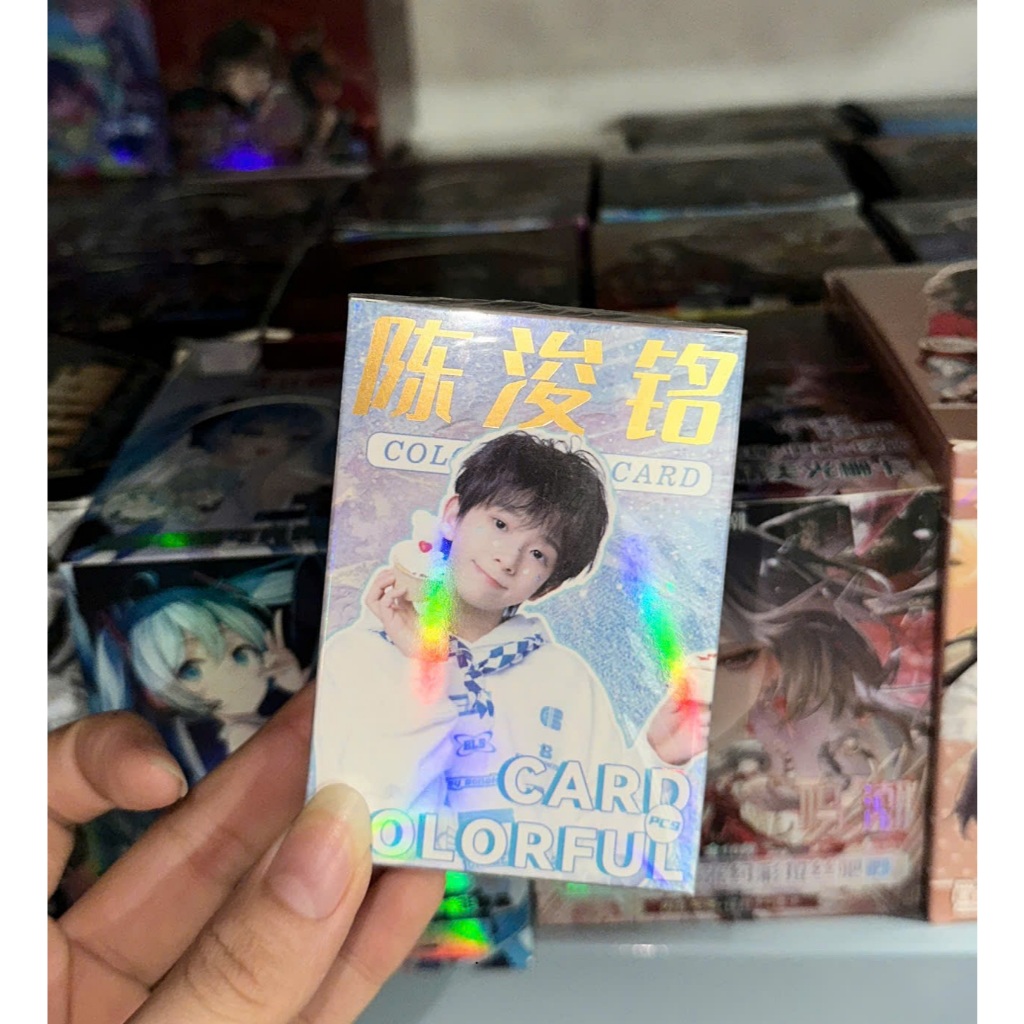 SIZE TO [SẴN] Hộp 110 hình / 55 Card Trần Dịch Hằng / TF Gia Tộc F4 lomo card bo góc size lớn TF Fam