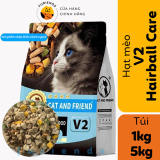 [HOẢ TỐC 24/24]Hạt 70% là topping cho mèo V2,hairball,hỗ trợ tiêu hoá-Furiends Official Store