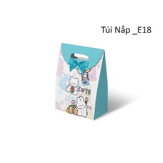 Combo 5 cái túi giấy đứng 15x19.5 hông 6.5cm- Giá sỉ được chọn mẫu