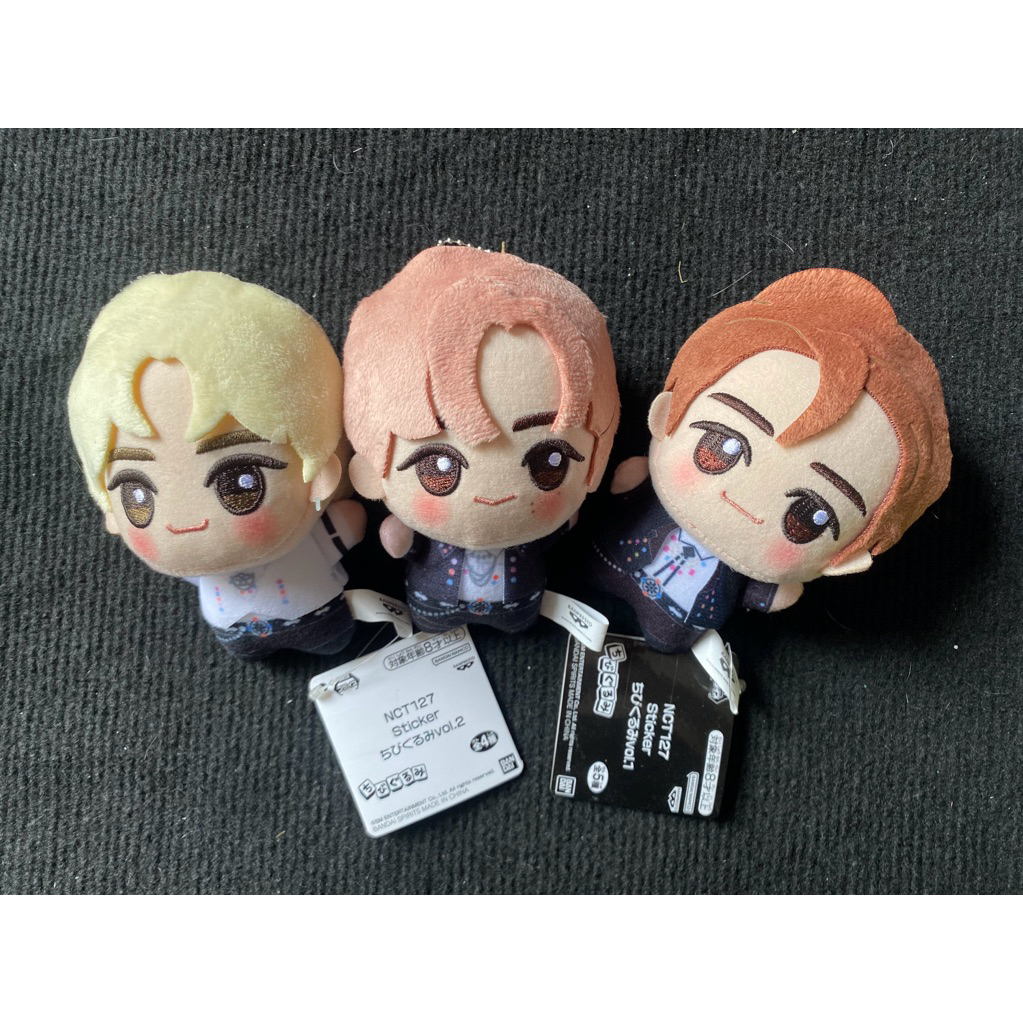 Nct 127 offical goods doll sticker Chibi gurumi như hình.