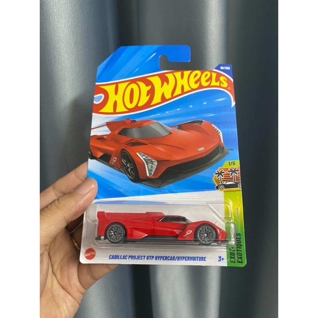 Xe Mô Hình Hot Wheels CADILLAC PROJECT GTP HYPERCAR/HYPERVOITURE Đỏ