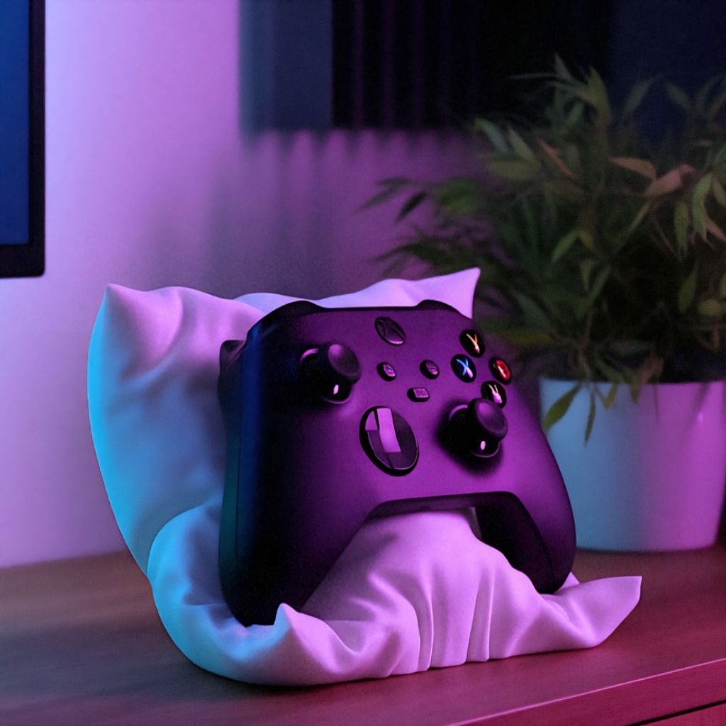 Đế đỡ tay cầm Xbox hình gối - giá đỡ controller xbox gọn gàng thẩm mĩ