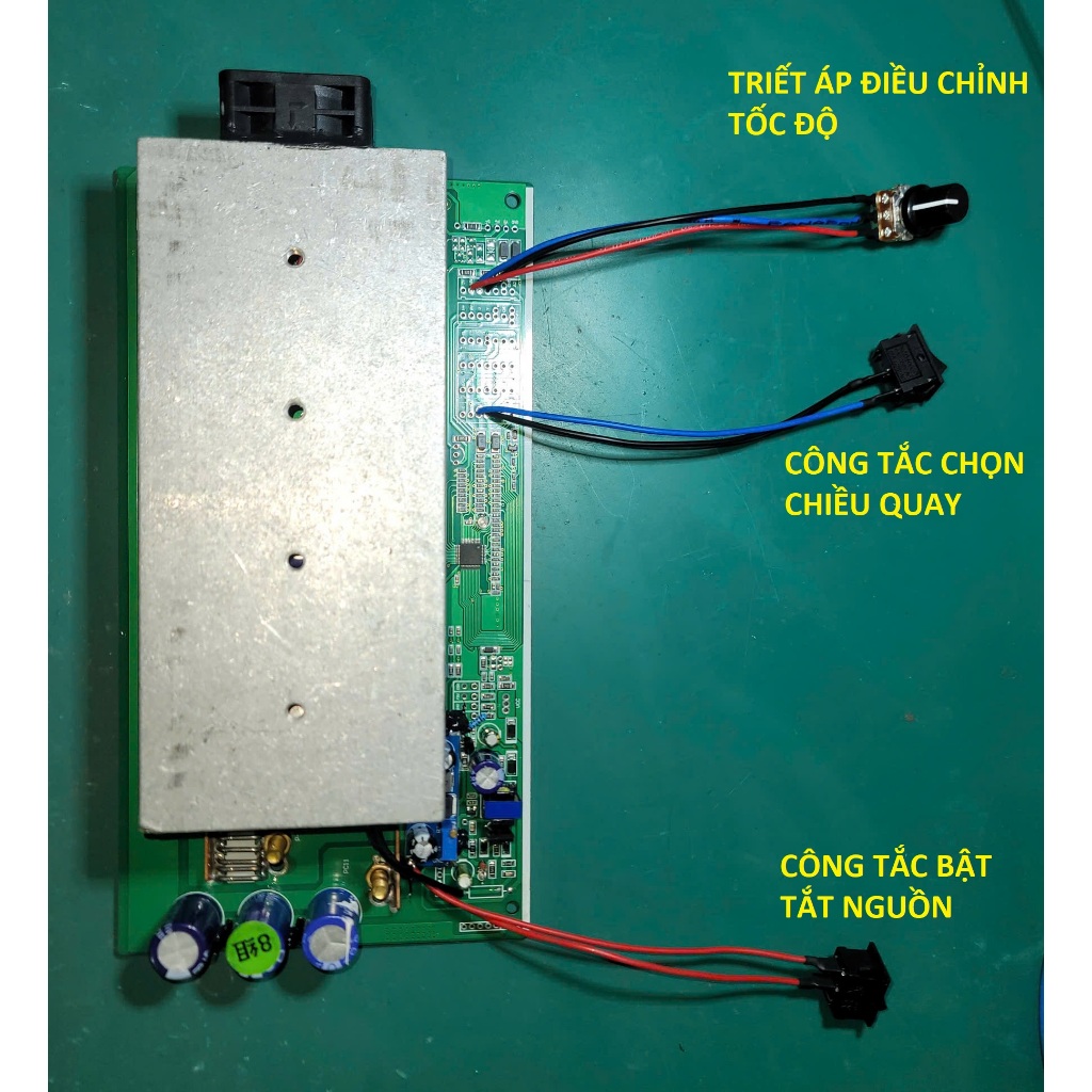 modul điều khiển động cơ không chổi than công suất lớn 2000w-4000w ( bo mạch trần )