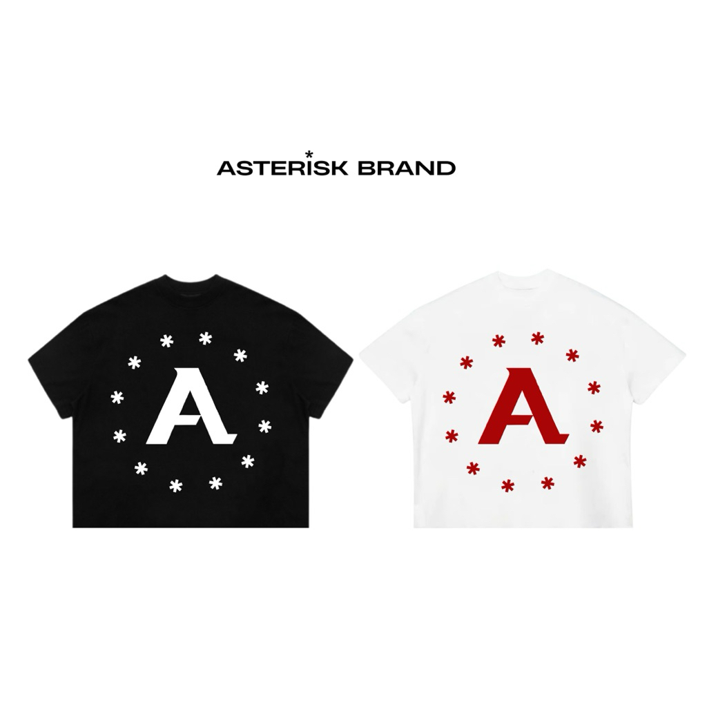 Áo thun BOXY TEE - 260gsm [ ASTERISK - A ] - 100% cotton xử lí co rút