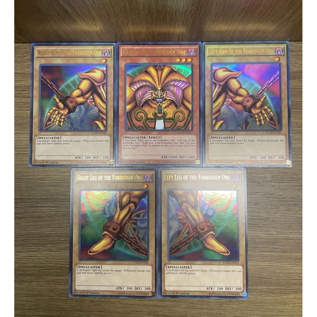 ( Thẻ bài Yu-Gi-Oh Chính Hãng ) Exodia