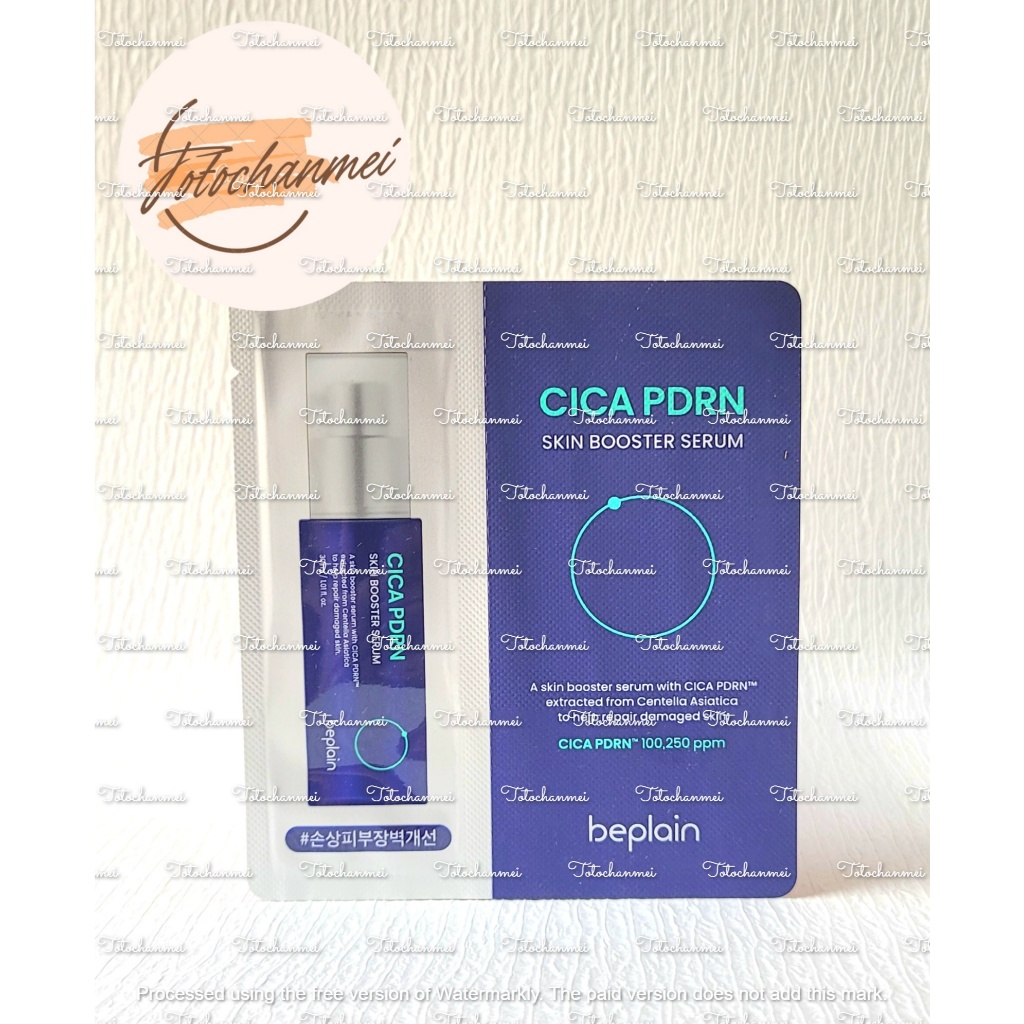 (Có sẵn) Combo 3/5/10 Sample 2ml Tinh Chất Serum Rau Má PDRN Beplain