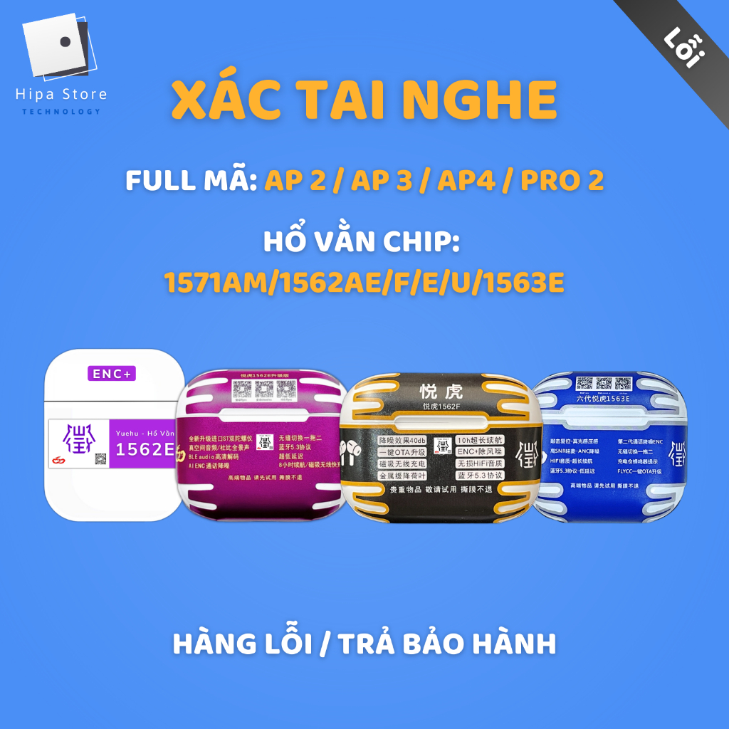[ Hàng Lỗi ] Xác Tai Nghe Hổ Vằn 1563E/1562AE/1562E/F/U, Tai Nghe Lỗi, Hỏng Thanh Lý 2