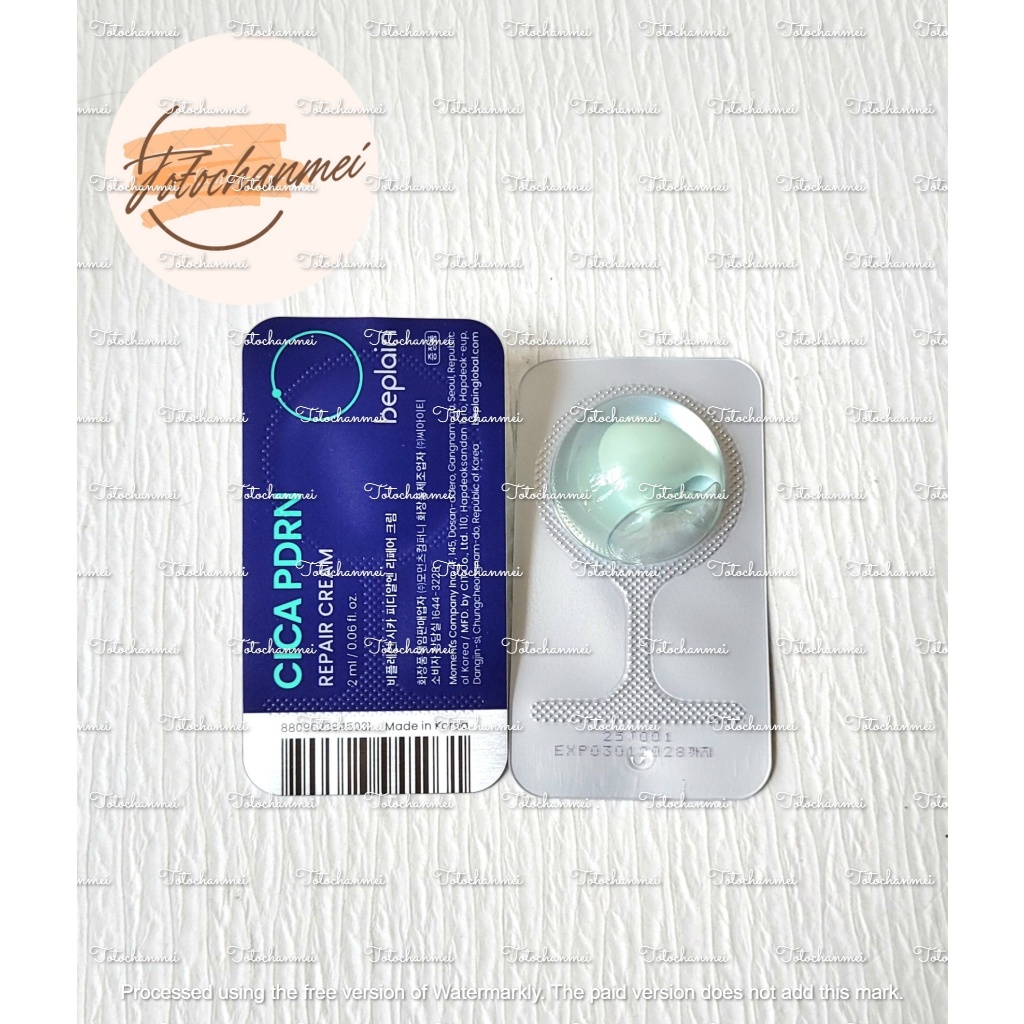 (Có sẵn) Sample 2ml Kem Dưỡng BEPLAIN PDRN